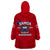 Samoa Independence Wearable Blanket Hoodie 2023 Red Style LT6 - Polynesian Pride