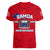 Samoa Independence Women V Neck T Shirt 2023 Red Style LT6 - Polynesian Pride