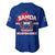 Samoa Independence Baseball Jersey 2023 Blue Style LT6 - Polynesian Pride