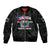 Samoa Independence Bomber Jacket 2023 Black Style LT6 Unisex Black - Polynesian Pride