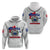 Samoa Independence Hoodie 2023 White Style LT6 White - Polynesian Pride