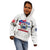 Samoa Independence Kid Hoodie 2023 White Style LT6 - Polynesian Pride