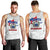 Samoa Independence Men Tank Top 2023 White Style LT6 - Polynesian Pride