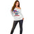 Samoa Independence Off Shoulder Sweater 2023 White Style LT6 - Polynesian Pride