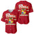 Tonga Independence Baseball Jersey 2023 Red Style LT6 Red - Polynesian Pride