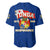 Tonga Independence Baseball Jersey 2023 Blue Style LT6 - Polynesian Pride