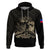 Custom Haiti Hoodie Polynesian Neg Maron Black Style LT6 - Polynesian Pride