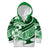 Polynesian Tribal Kid Hoodie Green LT6 - Polynesian Pride