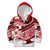 Polynesian Tribal Kid Hoodie Red LT6 - Polynesian Pride