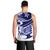 Polynesian Tribal Men Tank Top Blue LT6 - Polynesian Pride