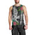 Hawaii Kakau Men Tank Top Mix Sharks Polynesian Hibiscus LT6 - Polynesian Pride