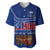 Personalised Samoa Independence Day Baseball Jersey Kava And Ula Fala - Sail With Faith LT7 - Polynesian Pride