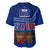 Personalised Samoa Independence Day Baseball Jersey Kava And Ula Fala - Sail With Faith LT7 - Polynesian Pride