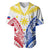 Personalised Philippines Independence Day Baseball Jersey Tribal Sun and Stars Ver 02 LT7 - Polynesian Pride