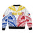 Personalised Philippines Independence Day Bomber Jacket Tribal Sun and Stars Ver 02 LT7 - Polynesian Pride