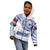 Personalised Samoa Rugby Kid Hoodie Manu Samoa Gradient White LT7 - Polynesian Pride