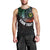 Personalised Vanuatu Men Tank Top Turtle Chest Tattoo Flag Color - Penama LT7 - Polynesian Pride