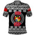 Custom Tonga Emancipation Day Polo Shirt Independence Day Simple Ngatu Heilala Flower Black LT8 Black - Polynesian Pride