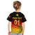 (Custom Personalised) Papua New Guinea Barramundis Cricket Kid T Shirt Birds Of Paradise Paradisaea Raggiana Original - Gradient Flag Vibes LT8 - Polynesian Pride