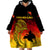 (Custom Personalised) Papua New Guinea Barramundis Cricket Wearable Blanket Hoodie Birds Of Paradise Paradisaea Raggiana Original - Gradient Flag Vibes LT8 - Polynesian Pride