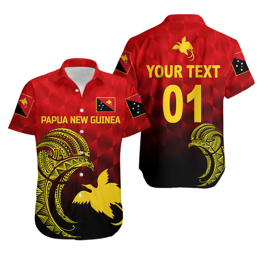 (Custom Personalised) Papua New Guinea Barramundis Cricket Hawaiian Shirt Birds Of Paradise Paradisaea Raggiana Original - Red LT8 Red - Polynesian Pride