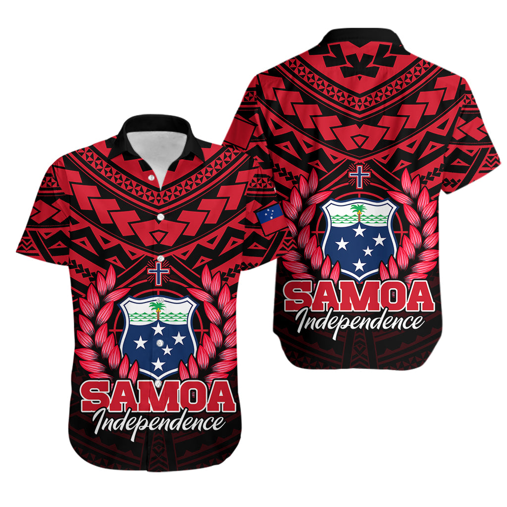 Samoa Independence Day Hawaiian Shirt Ulafa Polynesian Unique Red No1 LT9 Red - Polynesian Pride