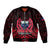 Samoa Independence Day Bomber Jacket Ulafa Polynesian Unique Red No2 LT9 Unisex Red - Polynesian Pride