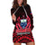 Samoa Independence Day Hoodie Dress Ulafa Polynesian Unique Red No2 LT9 - Polynesian Pride