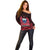 Samoa Independence Day Off Shoulder Sweater Ulafa Polynesian Unique Red No2 LT9 - Polynesian Pride