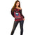 Samoa Independence Day Off Shoulder Sweater Ulafa Polynesian Unique Red No3 LT9 - Polynesian Pride