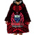 Samoa Independence Day Wearable Blanket Hoodie Ulafa Polynesian Unique Red No3 LT9 - Polynesian Pride