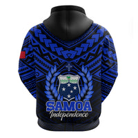 Samoa Independence Day Hoodie Ulafa Polynesian Unique Blue No1 LT9 - Polynesian Pride