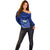 Samoa Independence Day Off Shoulder Sweater Ulafa Polynesian Unique Blue No1 LT9 - Polynesian Pride