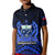 Samoa Independence Day Kid Polo Shirt Ulafa Polynesian Unique Blue No2 LT9 Kid Blue - Polynesian Pride