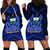 Samoa Independence Day Hoodie Dress Ulafa Polynesian Unique Blue No3 LT9 Blue - Polynesian Pride