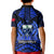 Samoa Independence Day Kid Polo Shirt Ulafa Polynesian Unique Blue No3 LT9 - Polynesian Pride