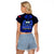 Samoa Independence Day Raglan Cropped T Shirt Ulafa Polynesian Unique Blue No3 LT9 - Polynesian Pride