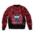 (Custom Personalised) Samoa Independence Day Bomber Jacket Ulafa Polynesian Unique Red No1 LT9 - Polynesian Pride
