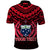 Custom Samoa Independence Day Polo Shirt Ulafa Polynesian Unique Red No1 LT9 - Polynesian Pride