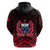 Custom Samoa Independence Day Hoodie Ulafa Polynesian Unique Red No2 LT9 - Polynesian Pride