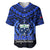 (Custom Personalised) Samoa Independence Day Baseball Jersey Ulafa Polynesian Unique Blue No1 LT9 - Polynesian Pride