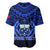 (Custom Personalised) Samoa Independence Day Baseball Jersey Ulafa Polynesian Unique Blue No1 LT9 - Polynesian Pride