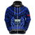 Custom Samoa Independence Day Hoodie Ulafa Polynesian Unique Blue No1 LT9 - Polynesian Pride