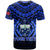 Custom Samoa Independence Day T Shirt Ulafa Polynesian Unique Blue No1 LT9 - Polynesian Pride