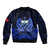 (Custom Personalised) Samoa Independence Day Bomber Jacket Ulafa Polynesian Unique Blue No2 LT9 - Polynesian Pride