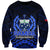 (Custom Personalised) Samoa Independence Day Sweatshirt Ulafa Polynesian Unique Blue No2 LT9 Unisex Blue - Polynesian Pride