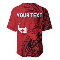 (Custom Personalised) Tonga Independence Anniversary Baseball Jersey Tongan Tribal Pattern Unique Version LT9 - Polynesian Pride