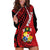 Polynesian Tonga Hoodie Dress Tribal Pattern Unique Version LT9 - Polynesian Pride