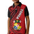 (Custom Personalised) Polynesian Tonga Kid Polo Shirt Tribal Pattern Unique Version LT9 Kid Red - Polynesian Pride