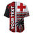 (Custom Personalised) Tonga Kupesi Ngatu Baseball Jersey Proud Tonga with Flag and Palm Tree LT9 - Polynesian Pride